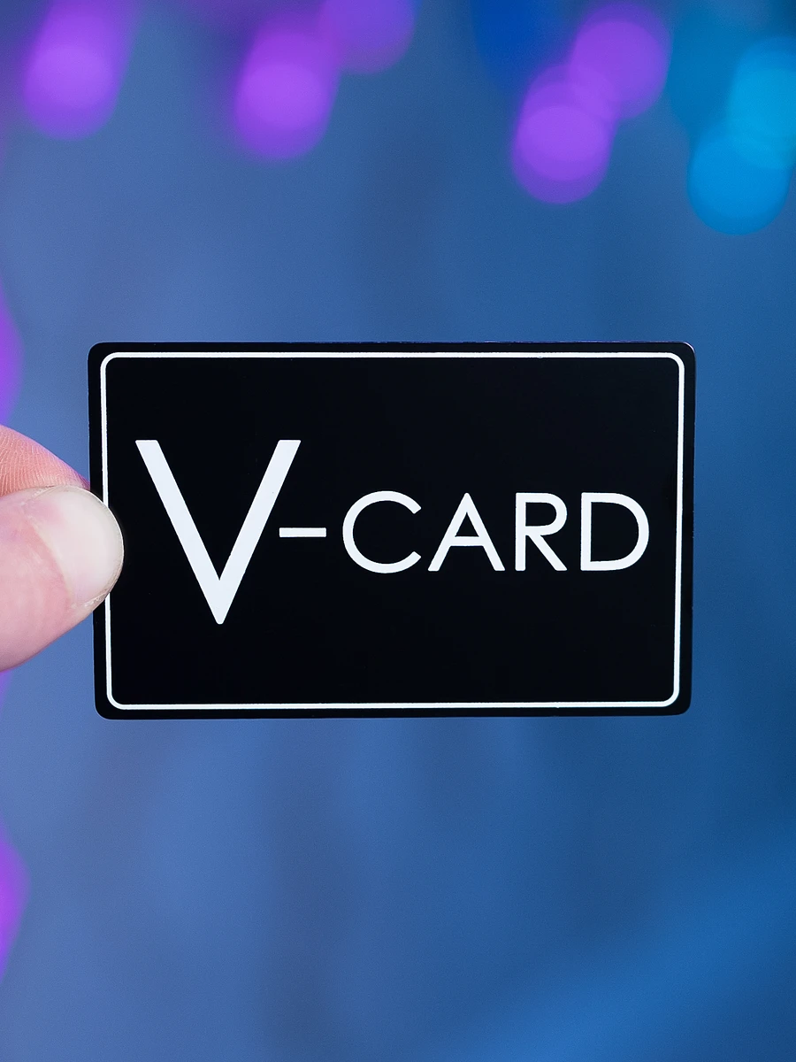 Black V-Card product image (1)