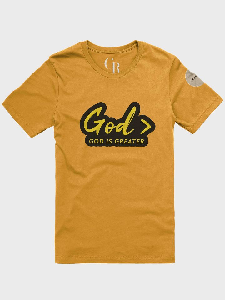 God > - (YELLOW TEXT) product image (1)
