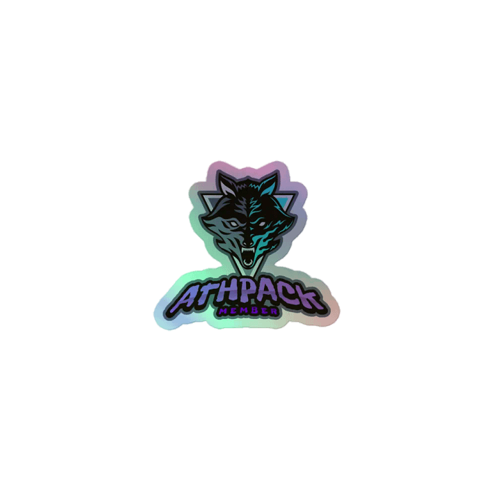 AthPack Member Holographic Sticker product image (1)