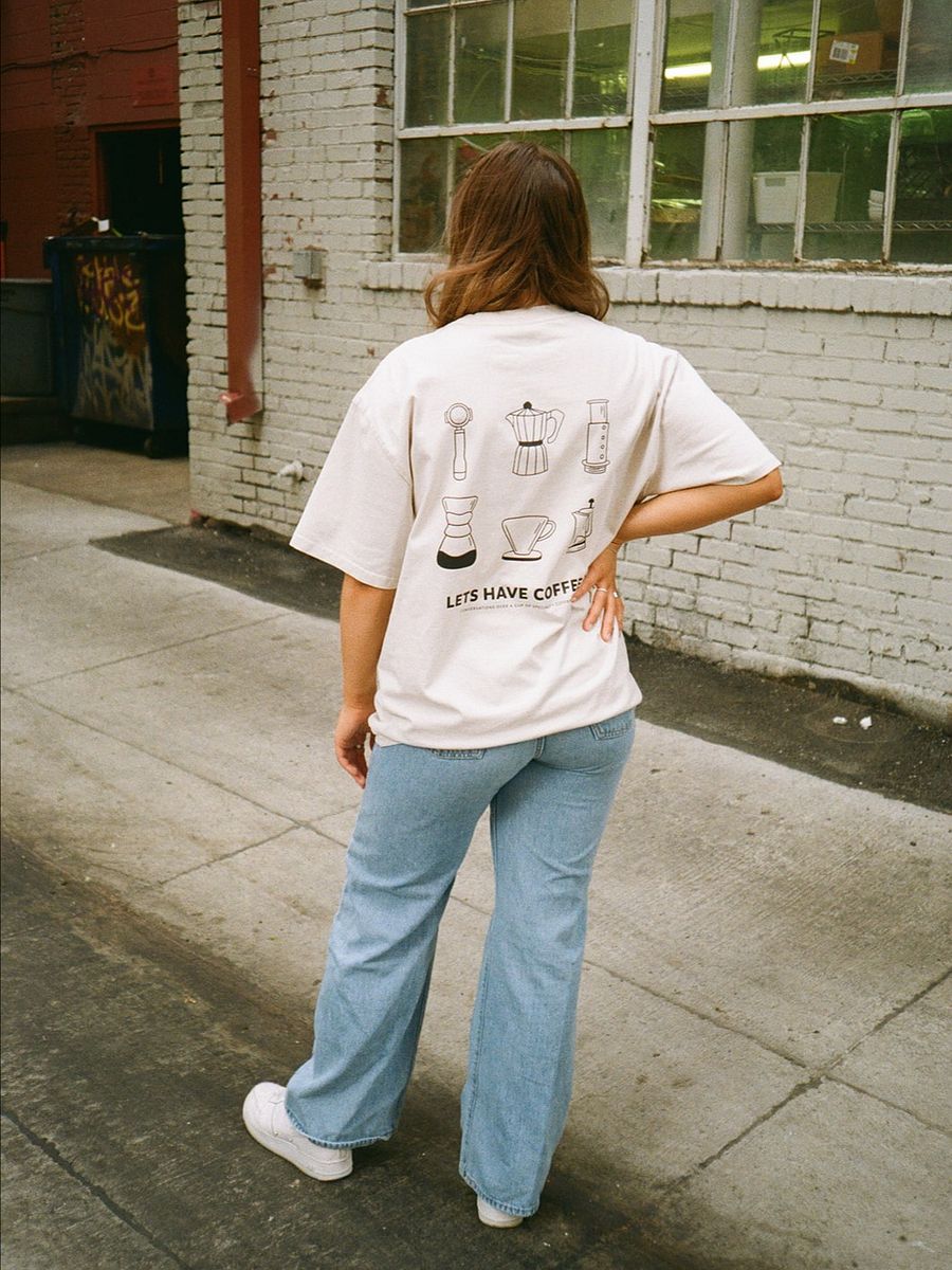 LETS HAVE COFFEE TEE product image (4)