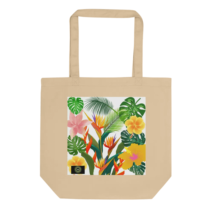 Tropical Blooms Eco Tote product image (1)