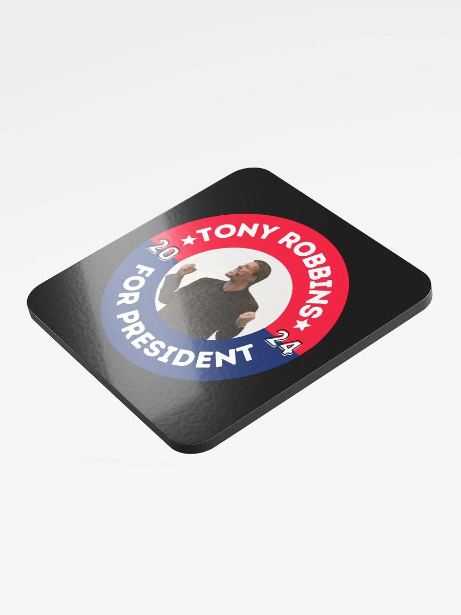 'Tony Robbins for President' 2024 Campaign Button Coaster product image (3)