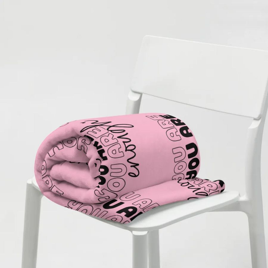 You Are Enough Blanket product image (7)