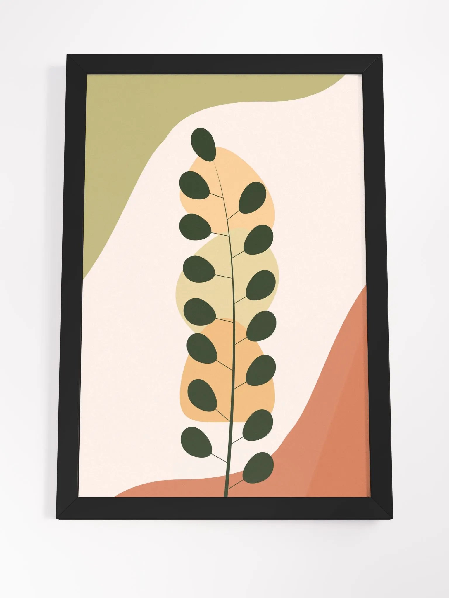 Minimalist Botanical Elegance Framed Poster product image (21)