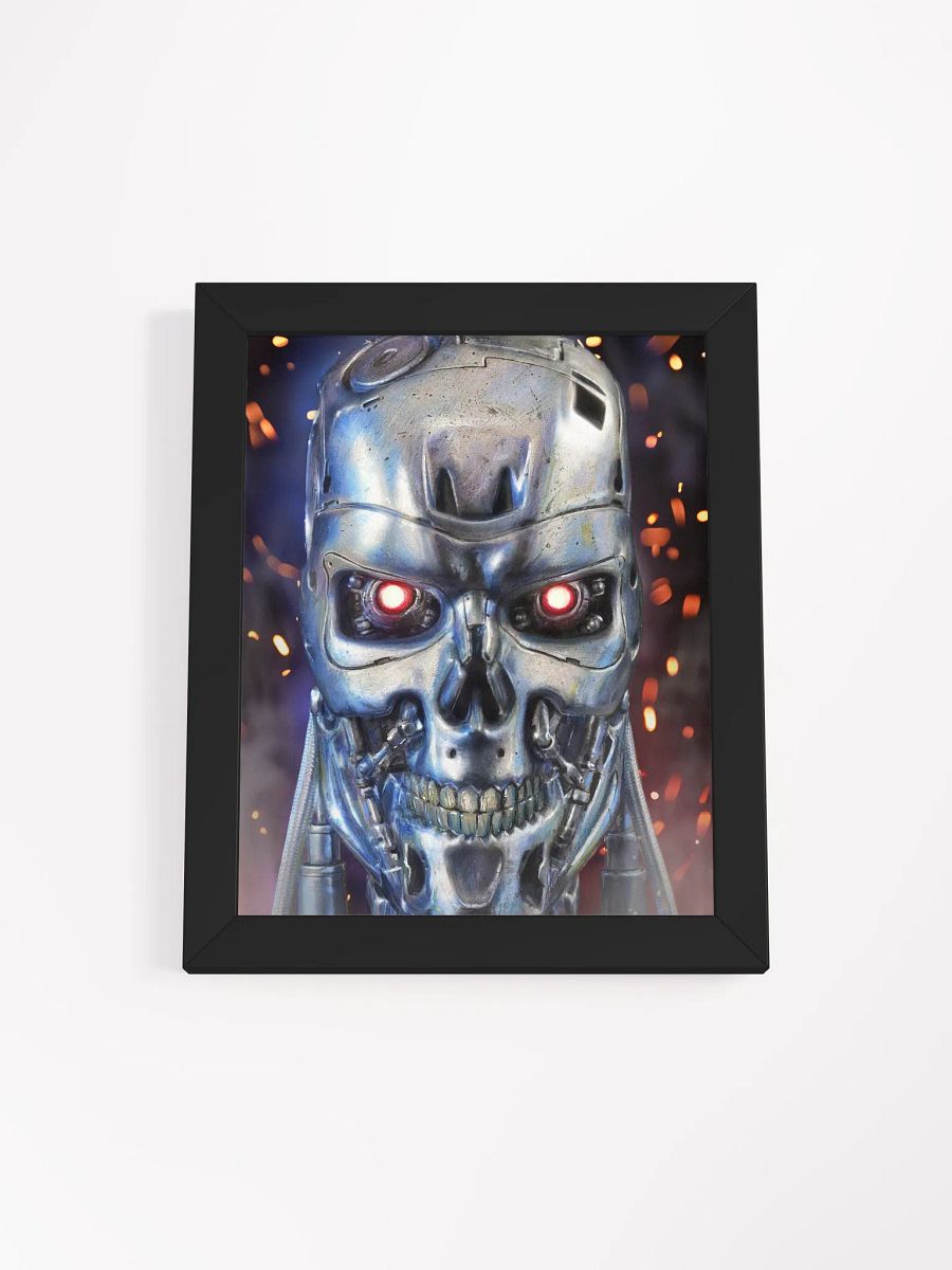 T-800 Terminator Matte Print Framed product image (1)