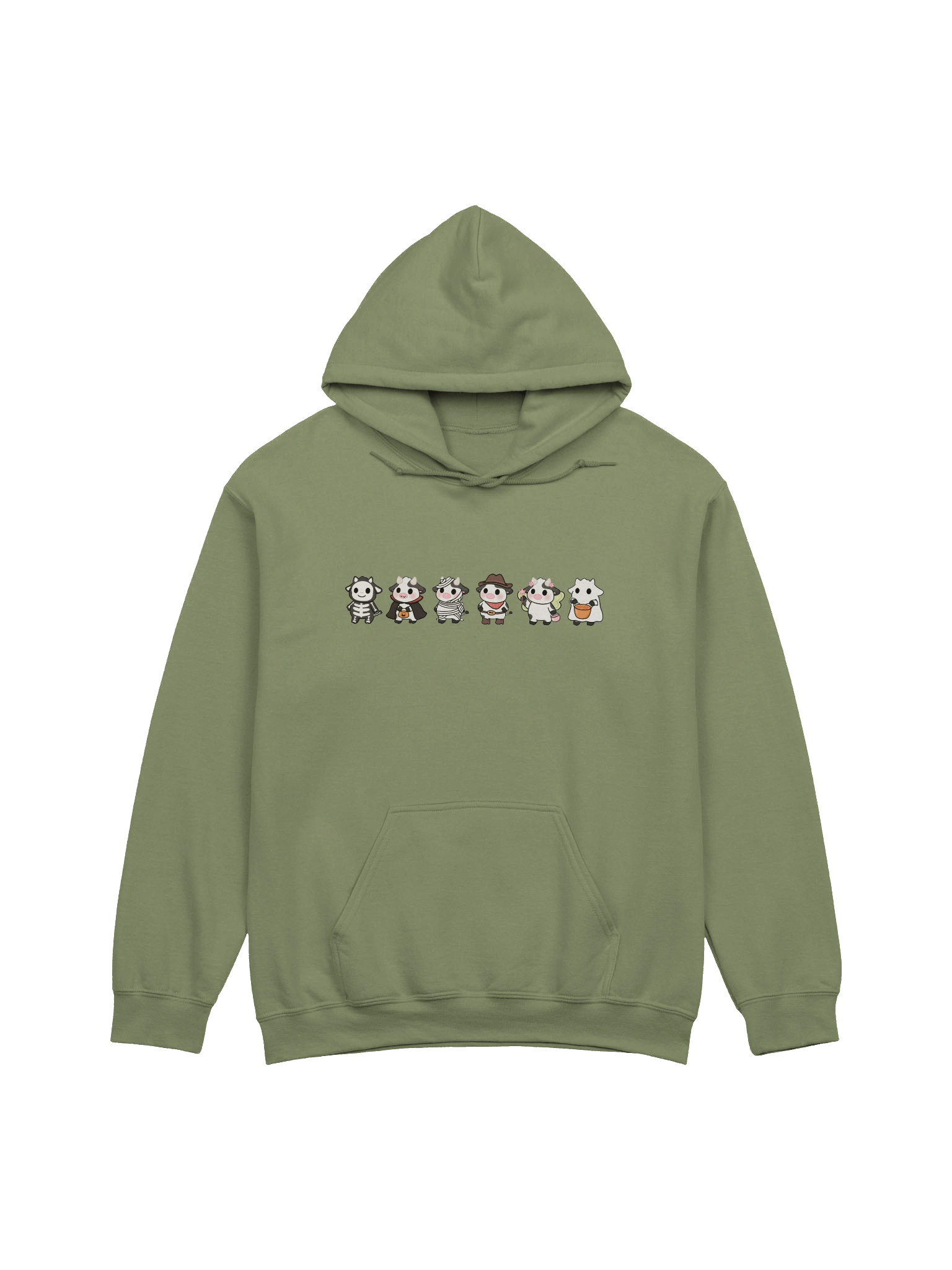 Trick-or-Moo Hoodie (Gildan) product image (1)