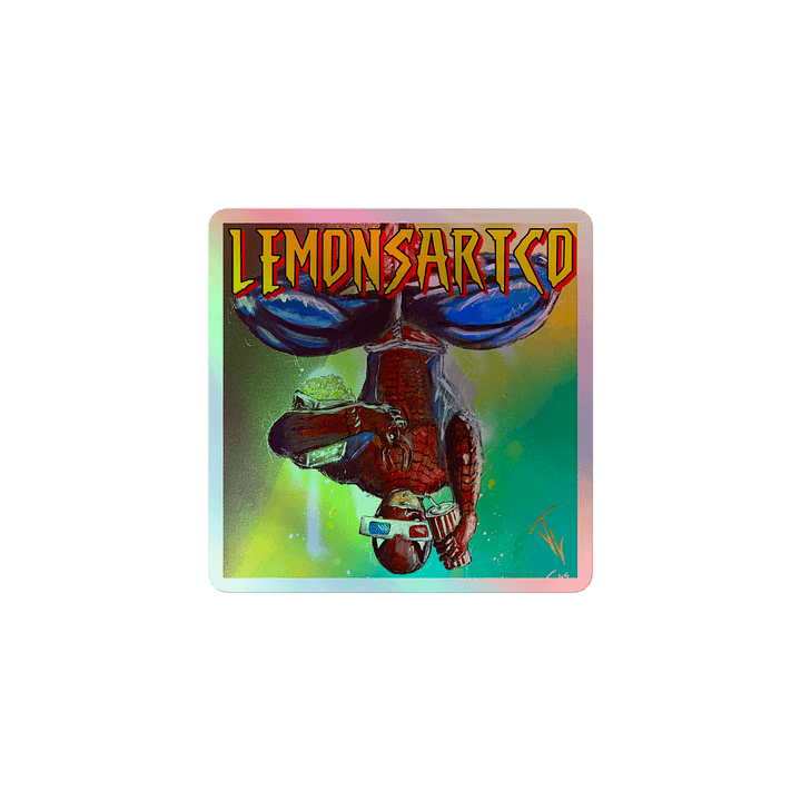 LemonsArtCo Holographic Spider Man Sticker Set product image (1)