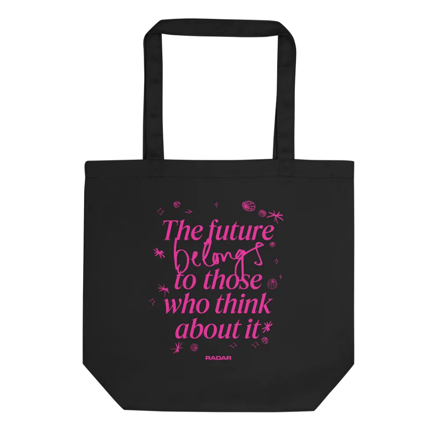 Future Tote Bag - Black & Pink product image (1)