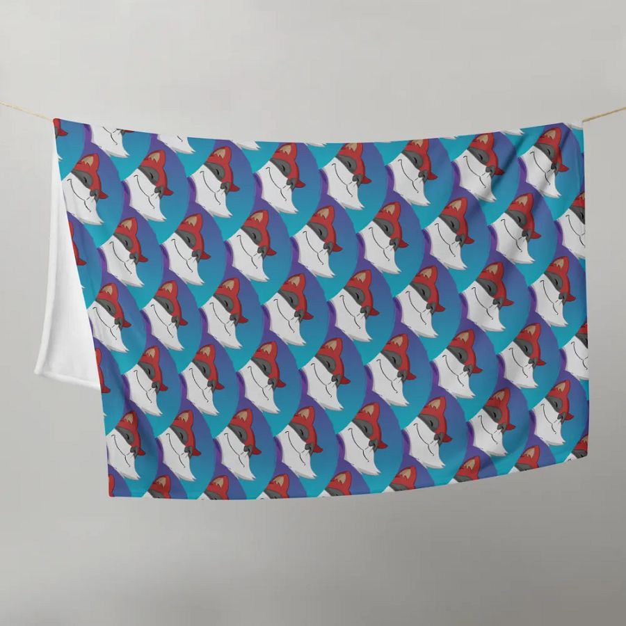 Red Trash Panda Love Blanket product image (21)