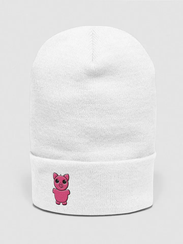 Squiggly Heart Cuffed Beanie product image (2)