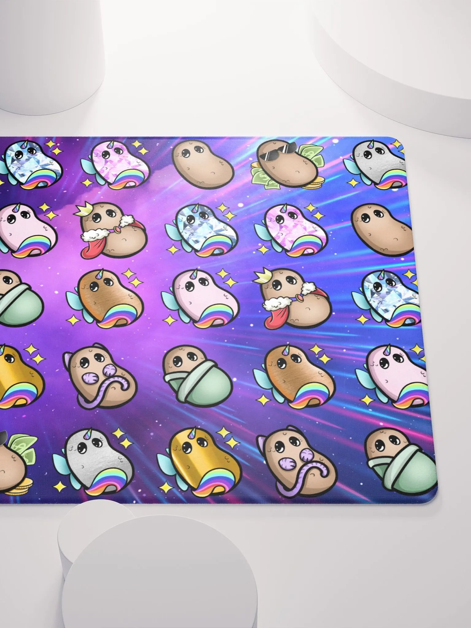 ''Patates intergalactiques'' Tapis de souris de jeu product image (5)