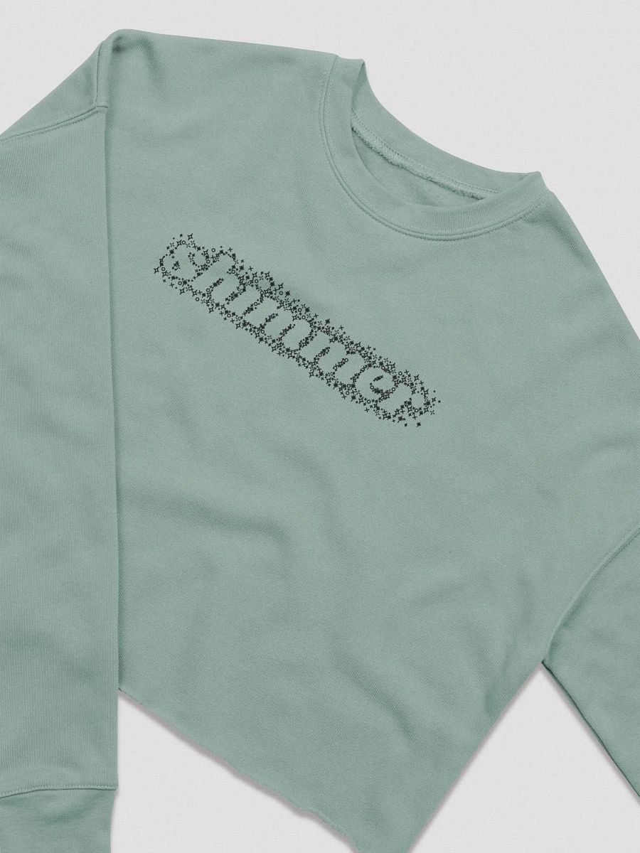 Shimmer (Black) - Cropped Crewneck product image (3)