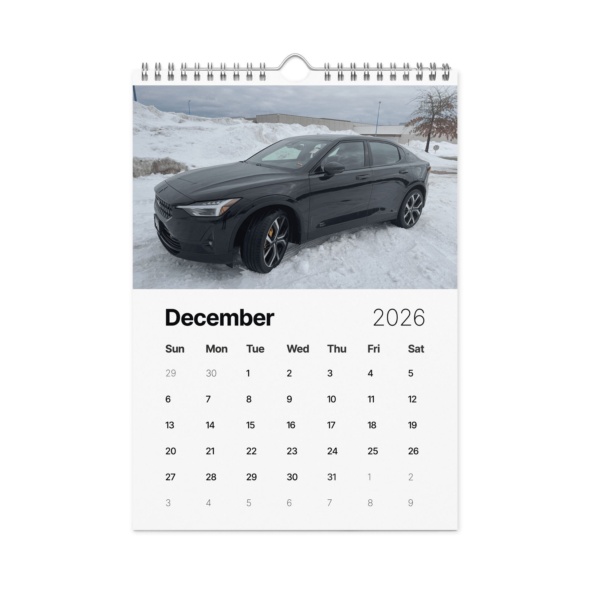 2026 Polestar 2 Calendar product image (4)