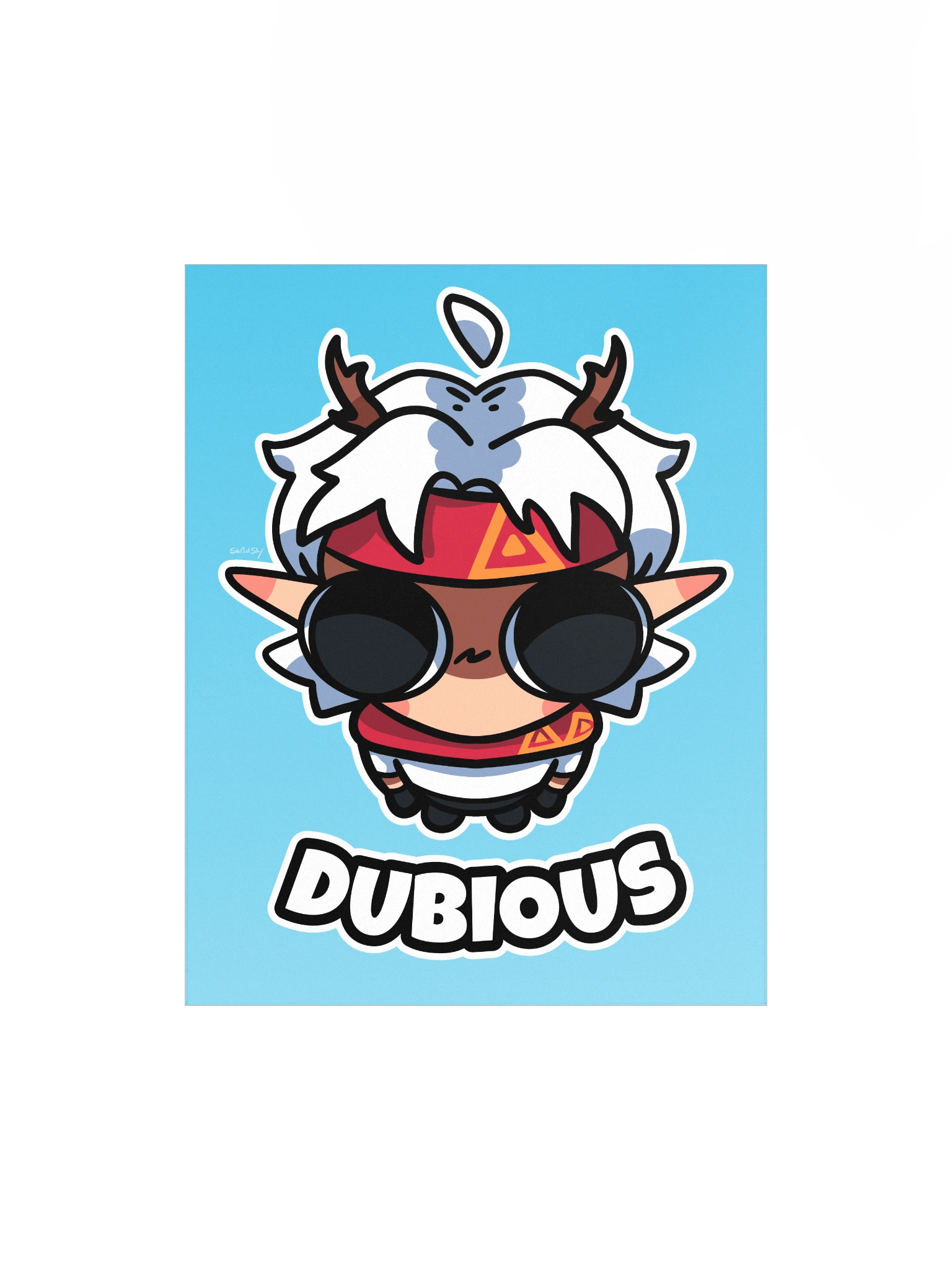 "DUBIOUS GOOBER" Poster product image (1)