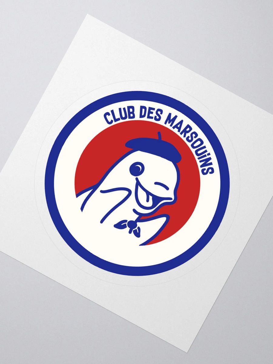 Collant en vinyle ''Club des marsouins'' product image (2)
