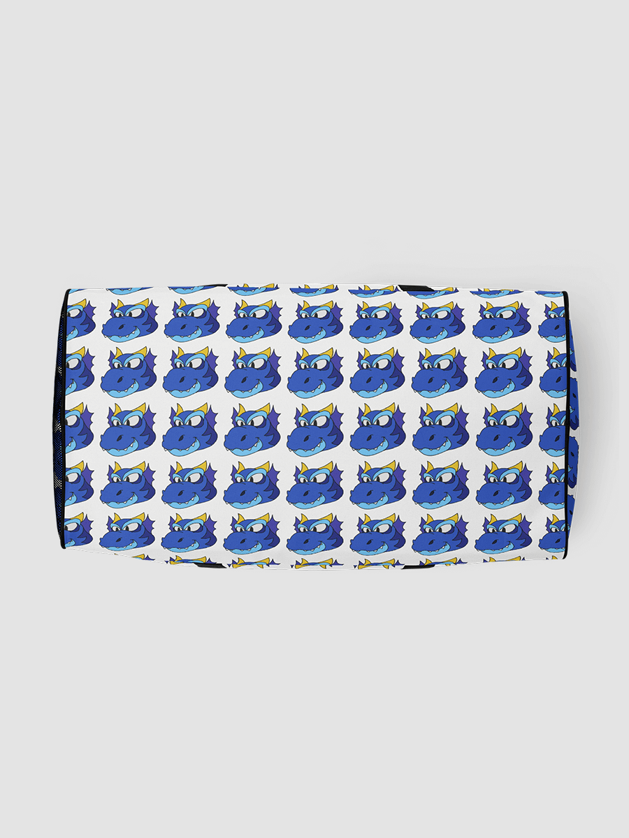 Happy Blue Dragon All-Over Print Duffle Bag product image (5)