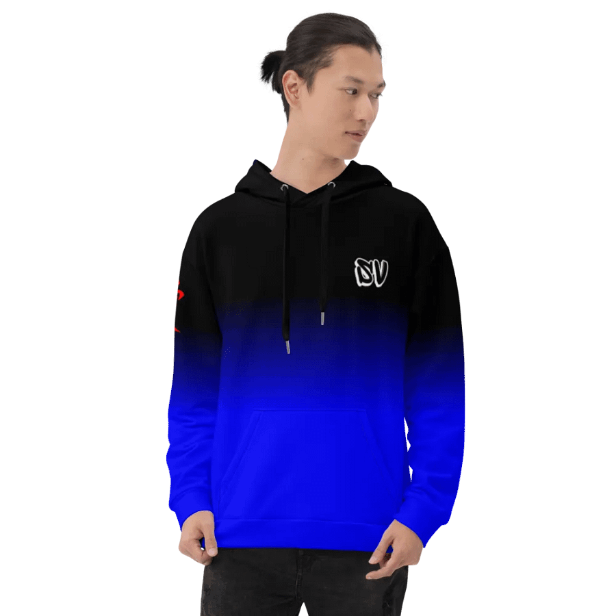 STRAIGHT VIBIN NEON COLOR FADE STYLE SHUKAKU + GAARA HOODIE product image (8)