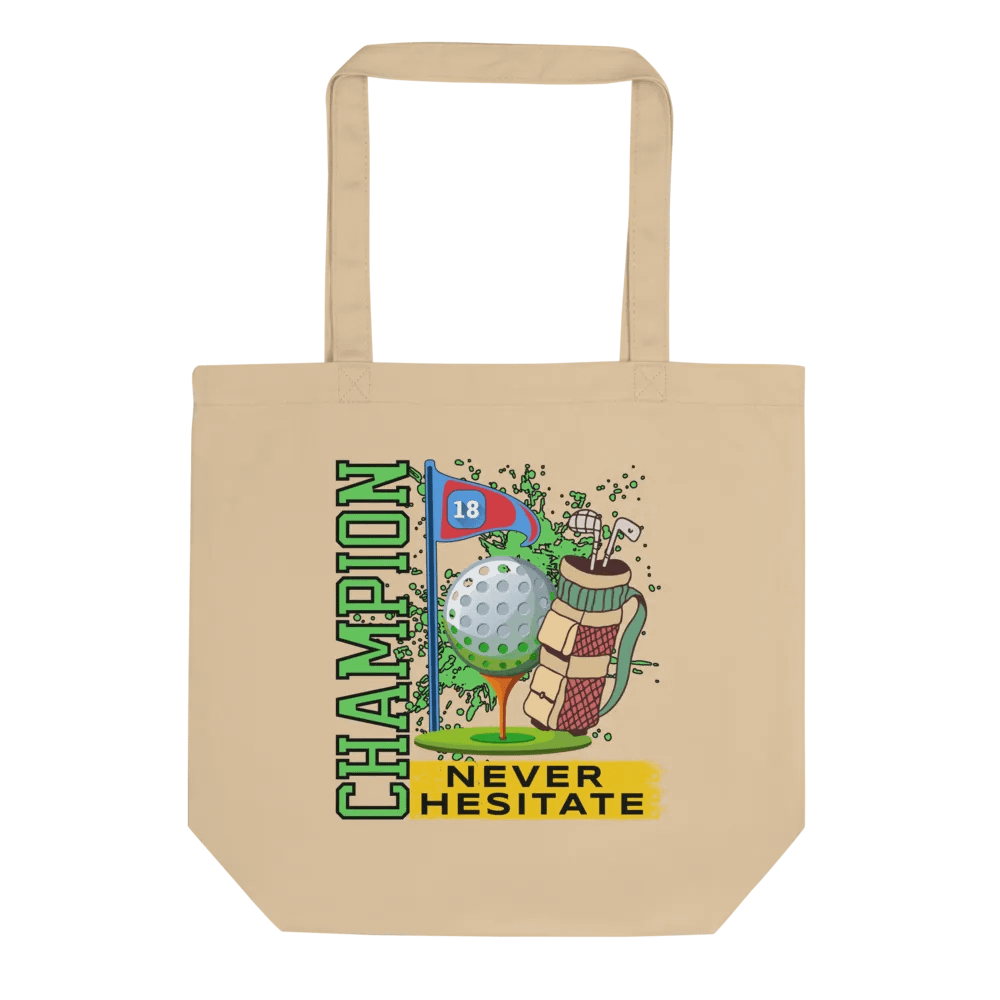 Champion Never Hesitate Golfing Eco Tote Bag product image (1)