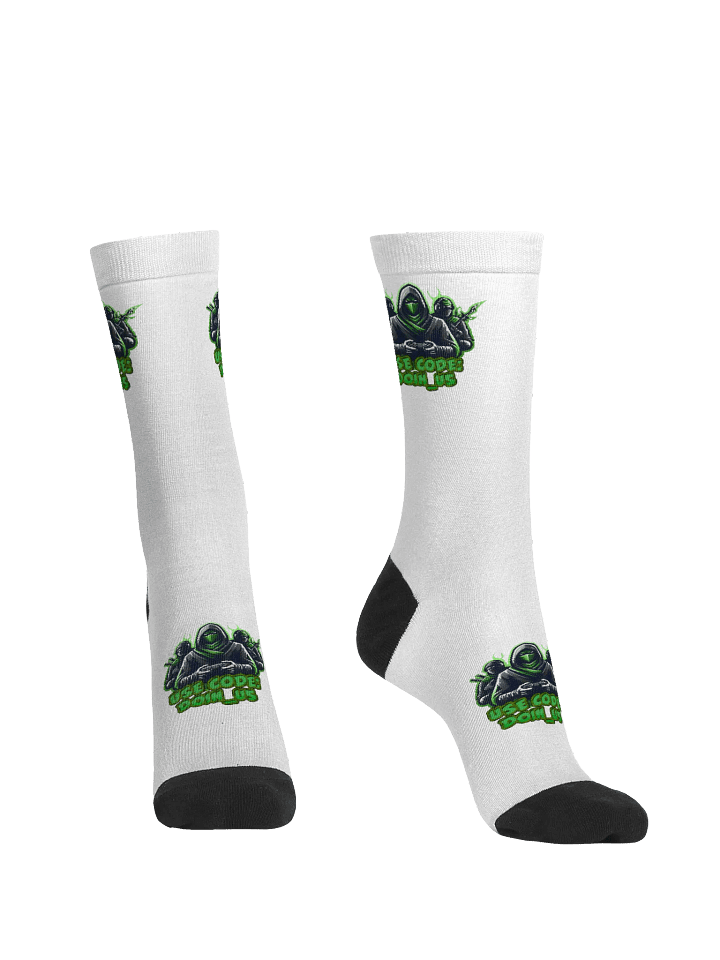Neon Rep Gaming EcoArt Crew Socks product image (2)