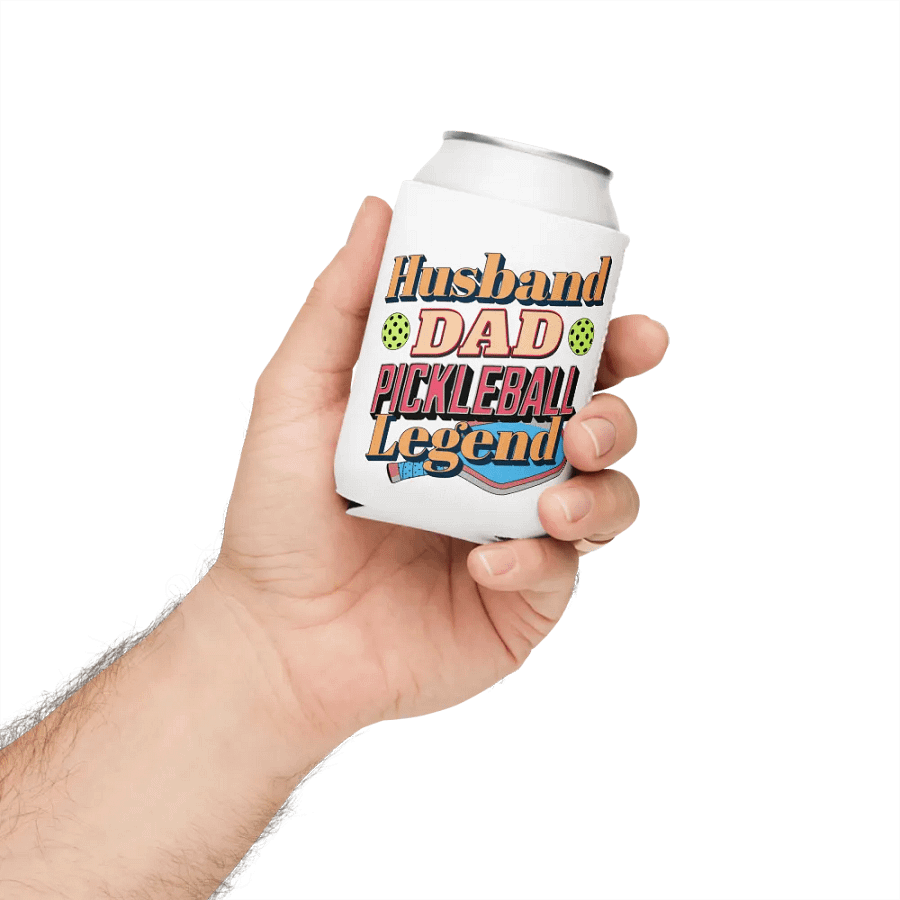 Husband Dad Pickleball Legend Can Cooler product image (4)