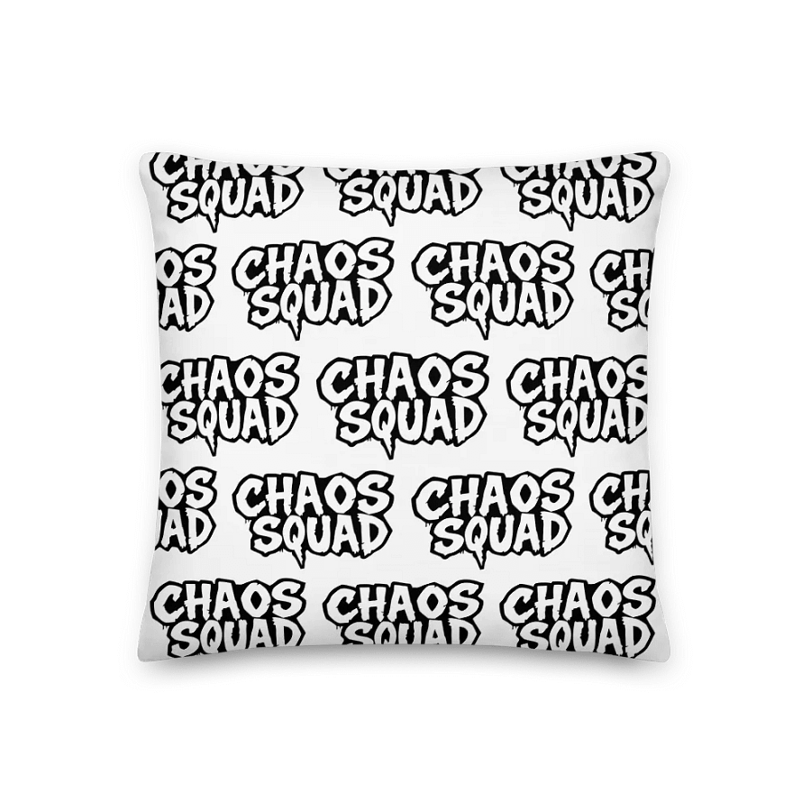 CHAOS SQUAD WHITE PILLOW GIFT product image (2)