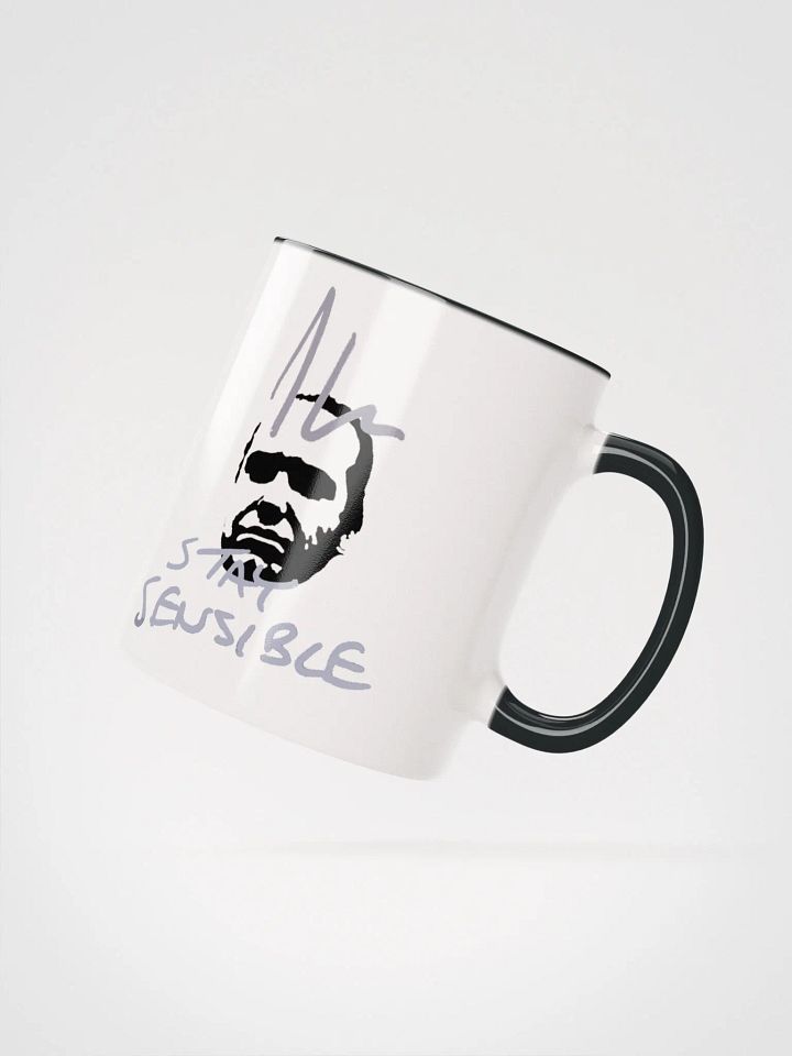 Jon Hare Stay Sensible Ceramic Mug with Color Inside product image (2)