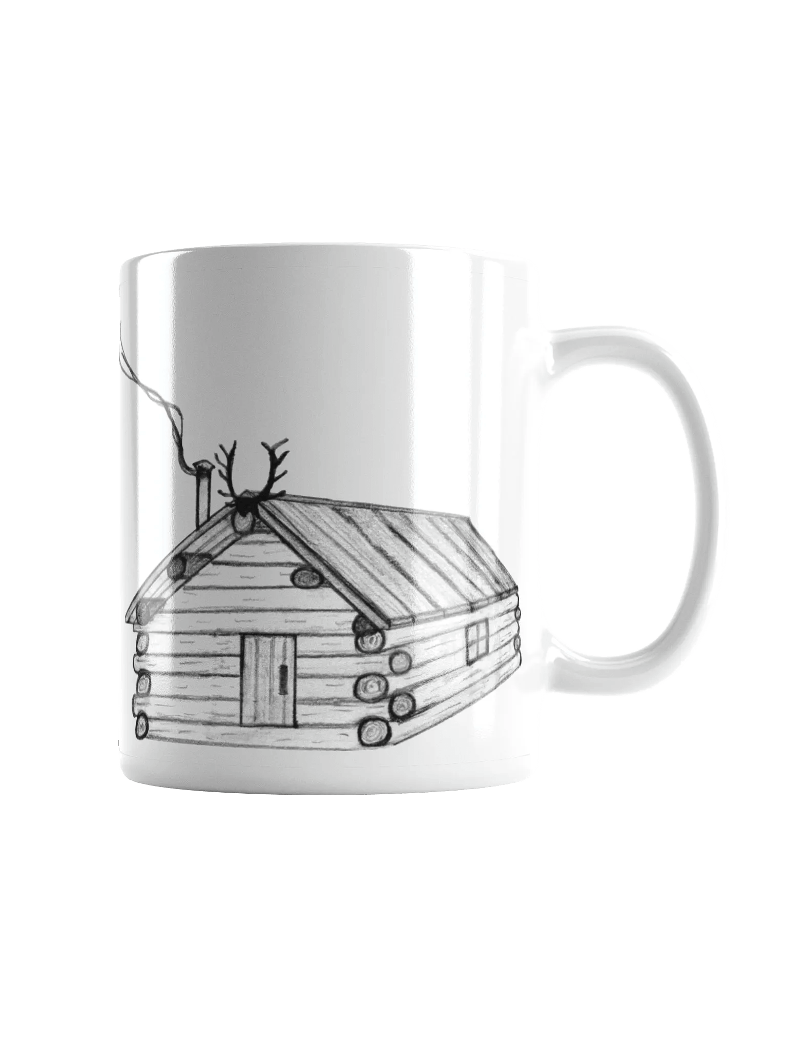 "Cabin Plans" Mountain Family Pioneers Coffee Cup #2 product image (1)
