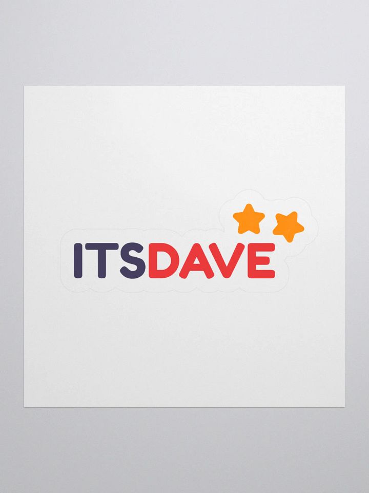 itsDave Sticker product image (1)