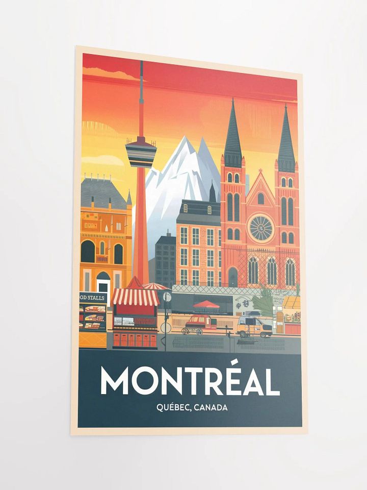 Montreal Quebec Majesty Premium Poster product image (2)