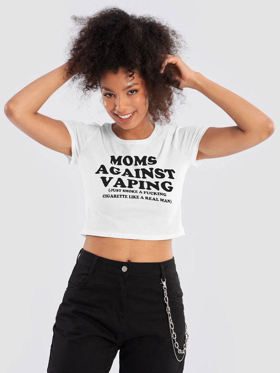 Moms Against Vaping Baby Tee product image (9)