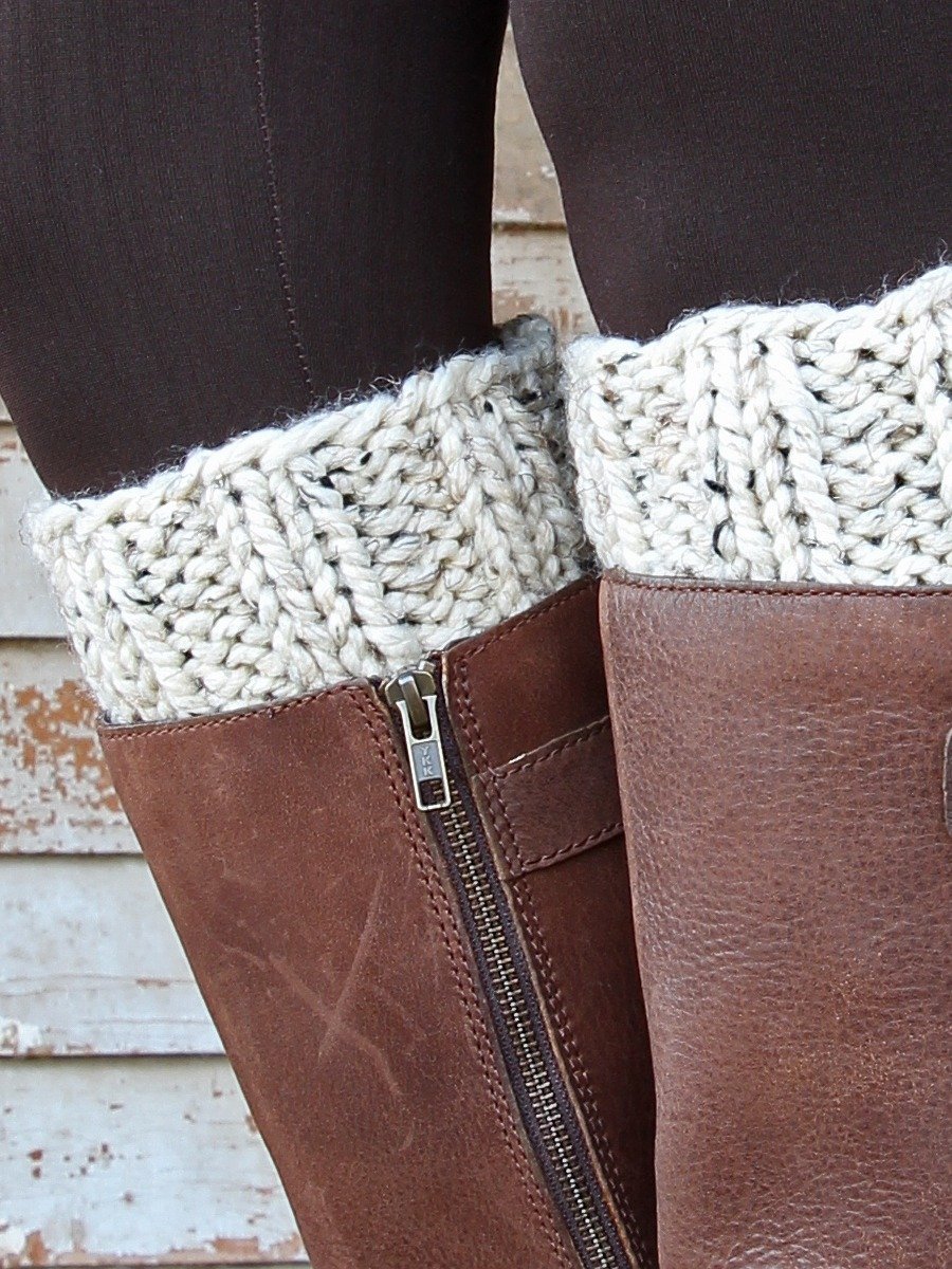 Ribbed Boot Cuff Pattern - Daring product image (1)
