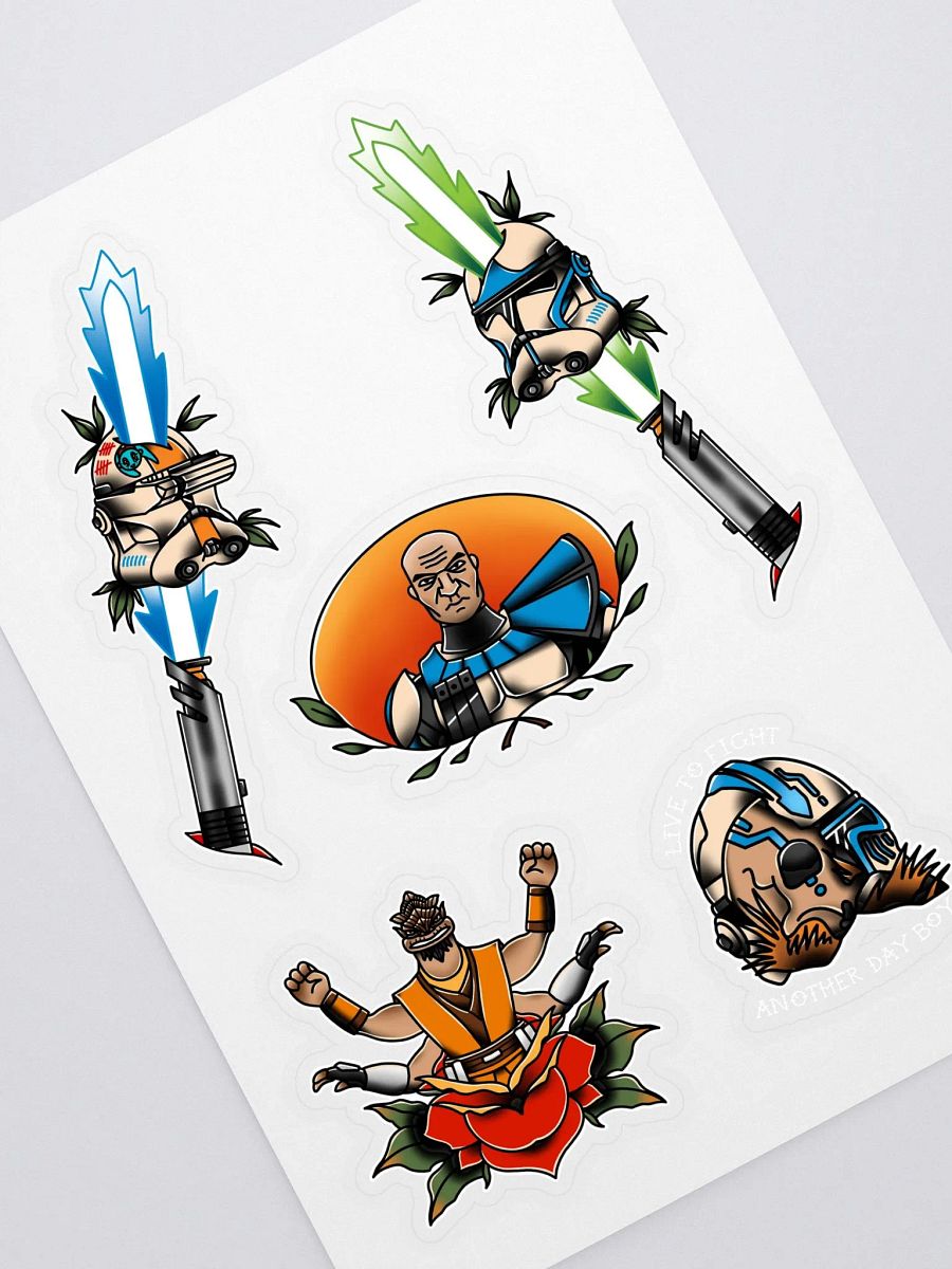 Umbara Flash - Sticker Sheet product image (1)
