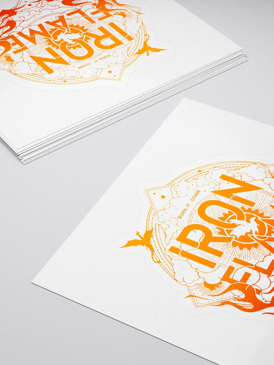 Iron Flame V2 - Sticker product image (4)