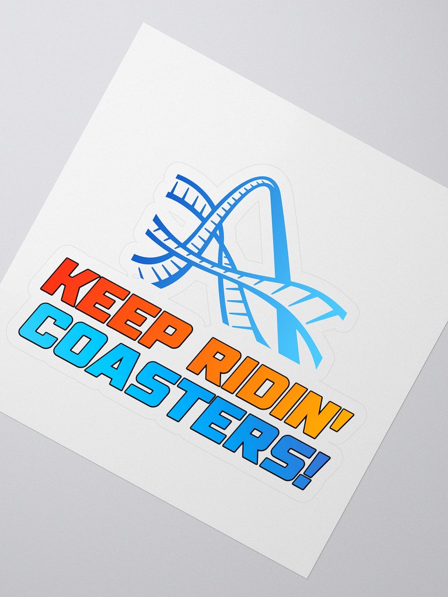 Keep Ridin' Coasters - Hands Up Sticker product image (2)