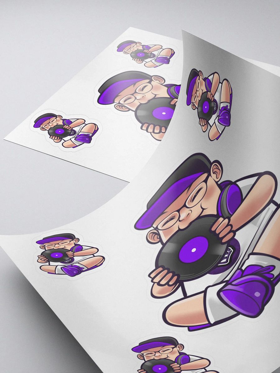 JS-Rock Chibi Kiss Cut Sticker product image (4)