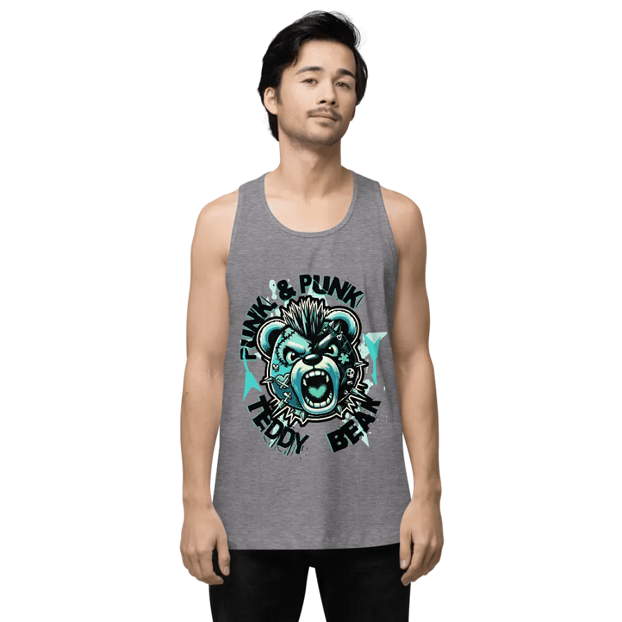 Bad Teddy | Cotton Heritage Men's Premium Tank Top product image (2)