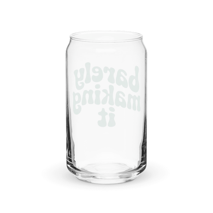 Barely Making It Can-Shaped Glass product image (2)