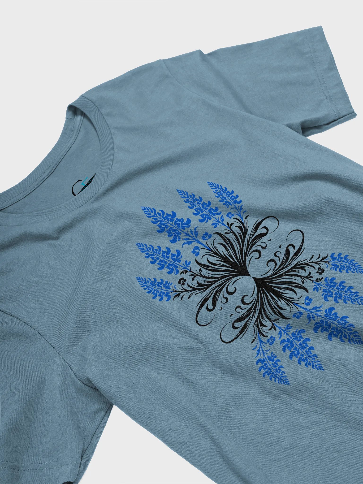 Twin Bloom: Texas Bluebonnet Reflection Tee product image (32)