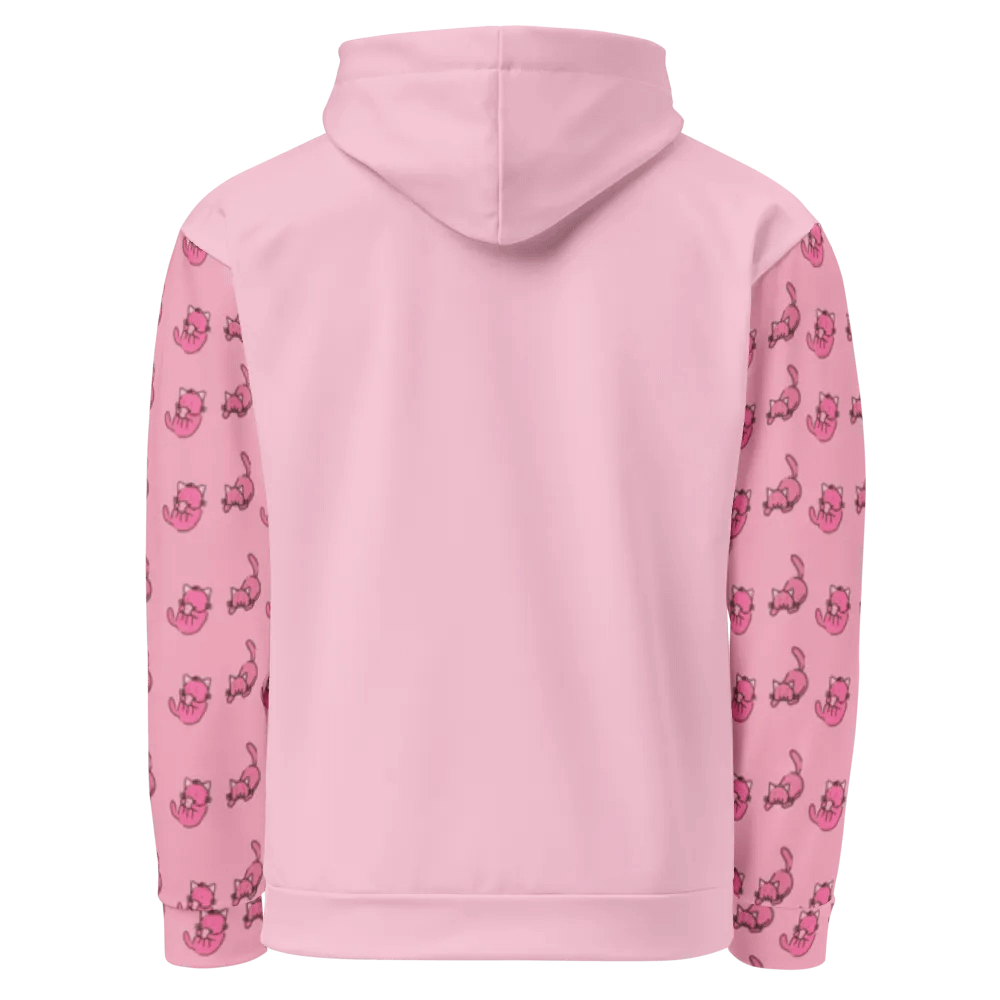 Pink Cat Paradise Hoodie product image (10)
