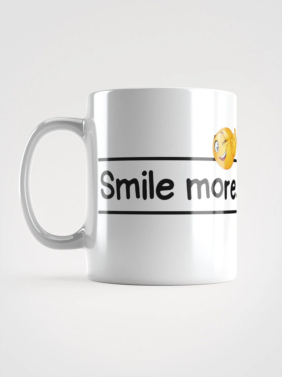 Smile More Worry Less Mug product image (6)