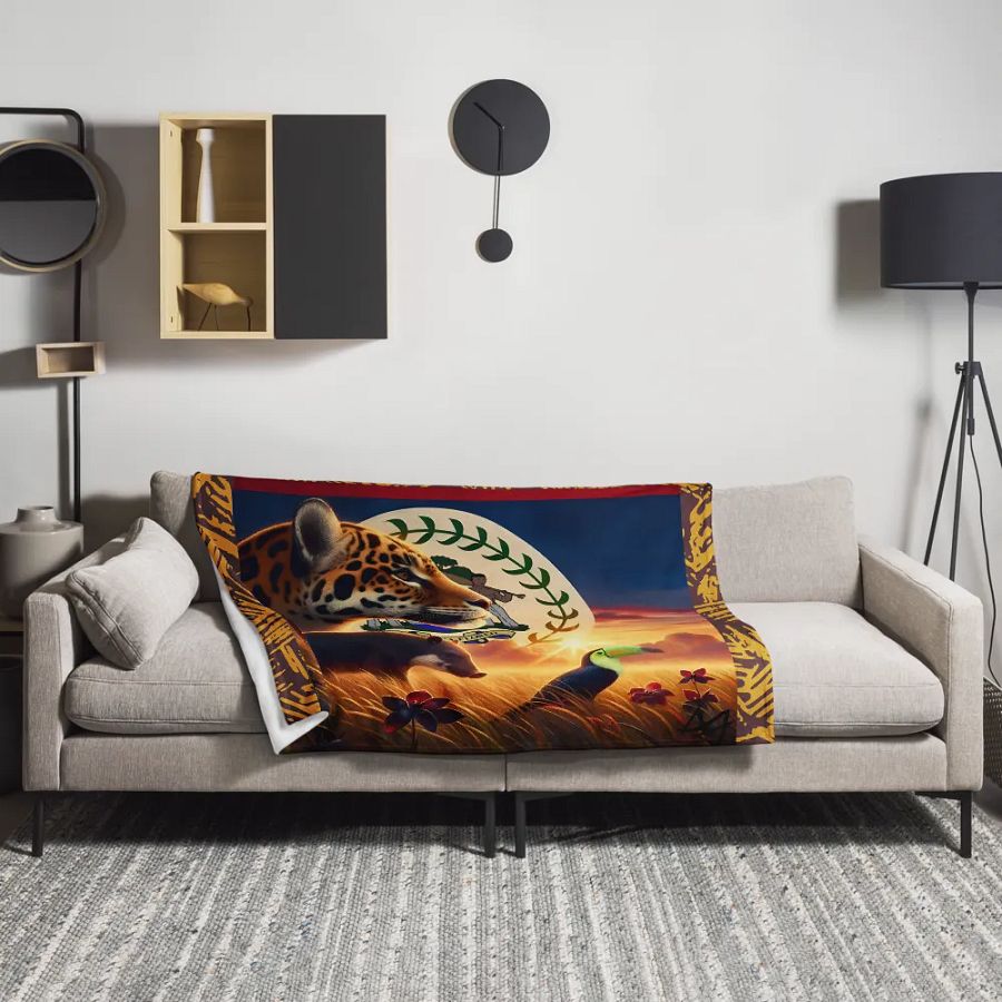 Beauty of Belize (Stoic Edition) Throw Blanket product image (3)