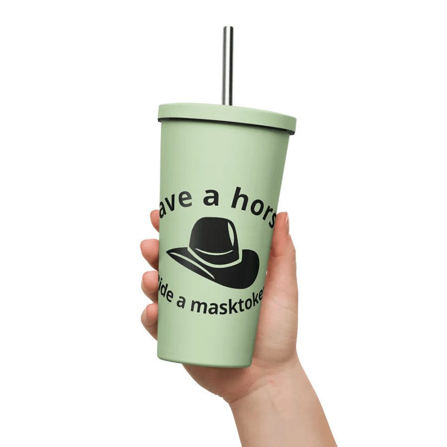 Ride a masktoker tumbler product image (96)