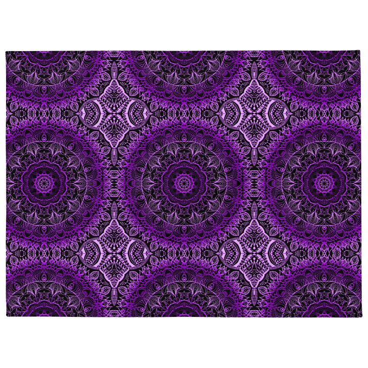 Mystic Mandala Dream Throw Blanket product image (1)