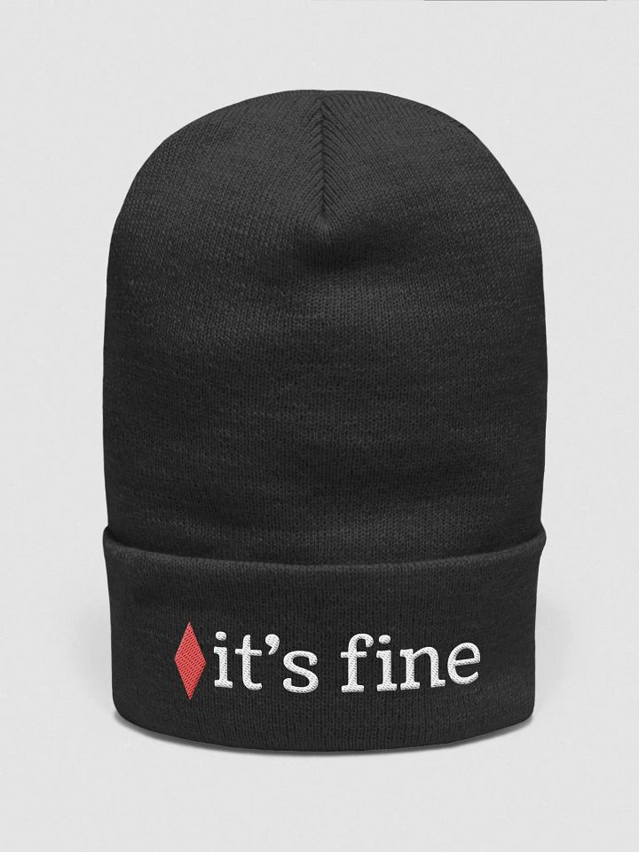 It's Fine Red Plumbob Beanie product image (1)