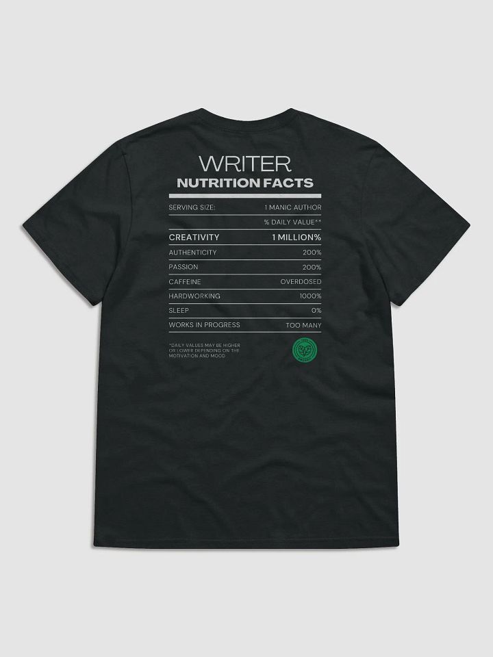Writer's Nutritional Facts product image (5)