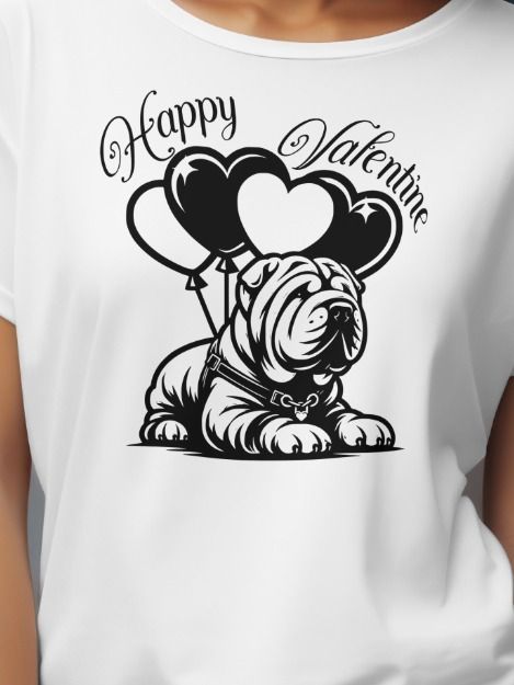 Romantic t-shirt for dog lovers product image (1)
