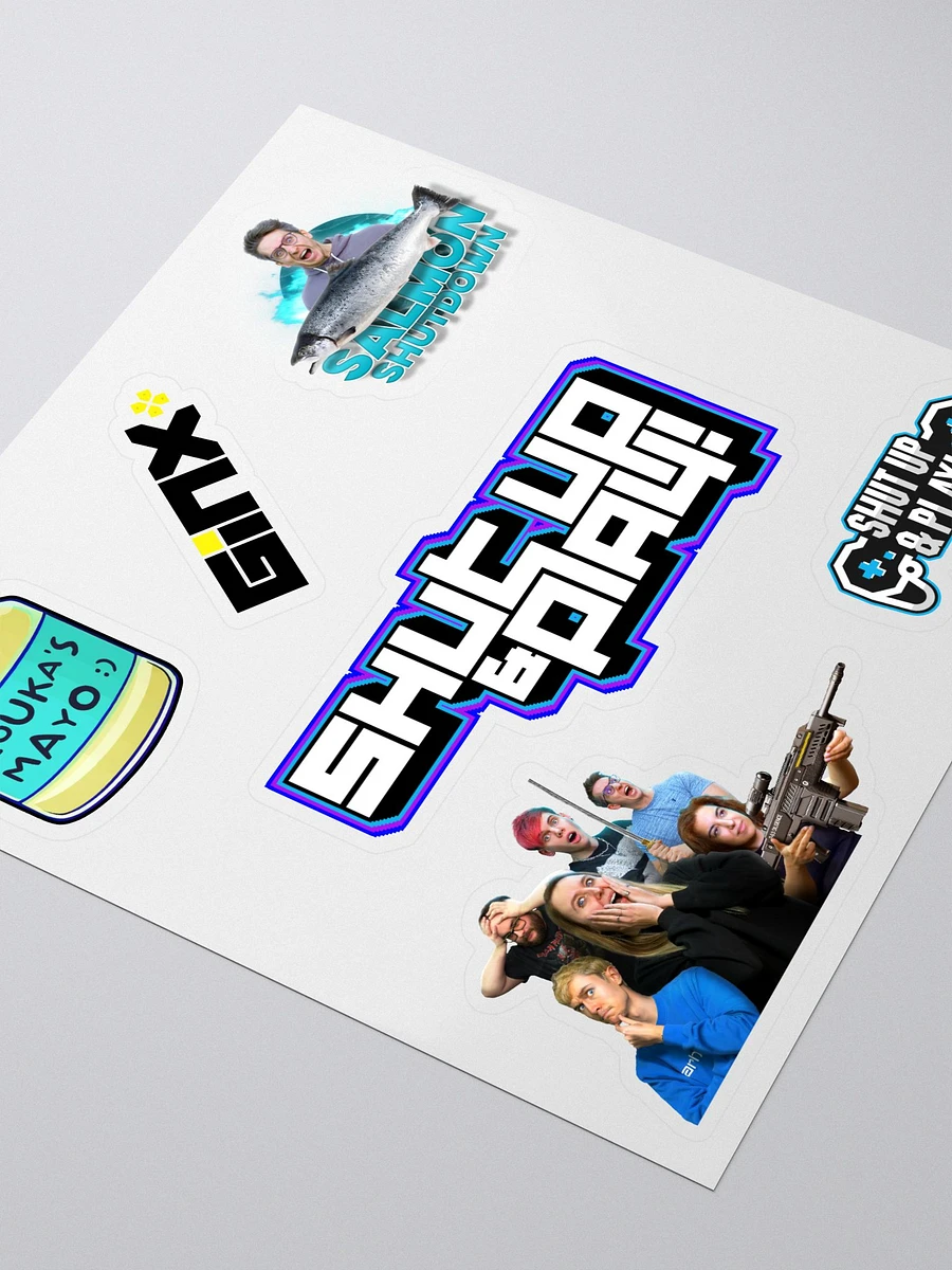 Shut Up & Play Sticker Set product image (3)