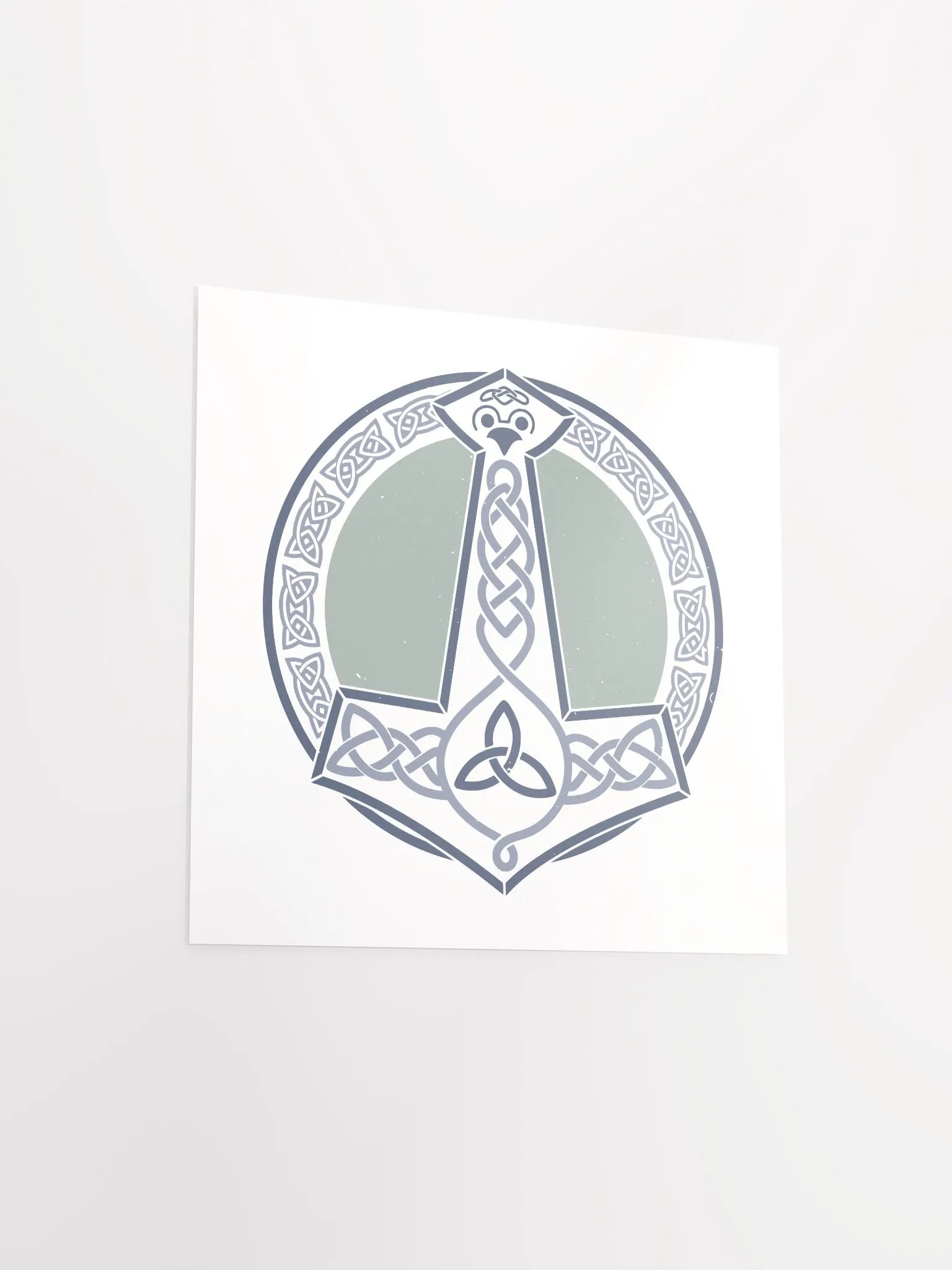 Blue Mjölnir Poster product image (11)