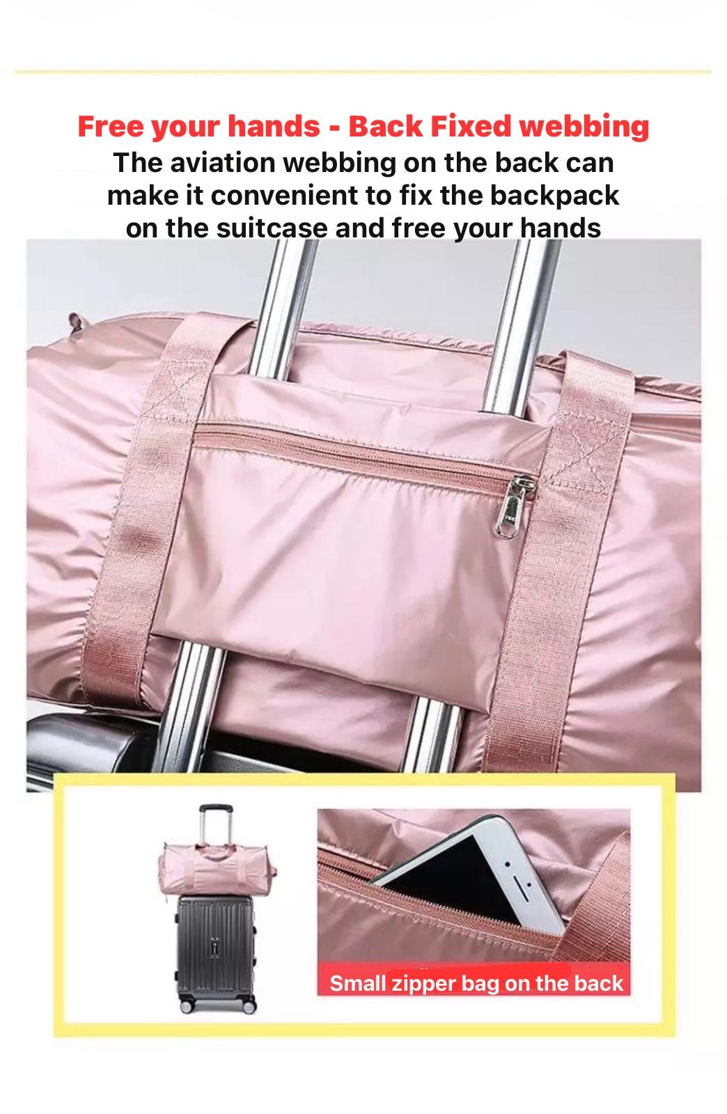 Gym Duffel Bag Waterproof Fitness Leisure Travel Bag product image (3)