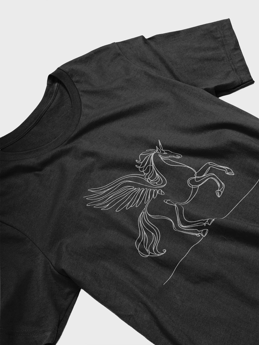 Mythical Pegasus Line Art T-Shirt product image (3)